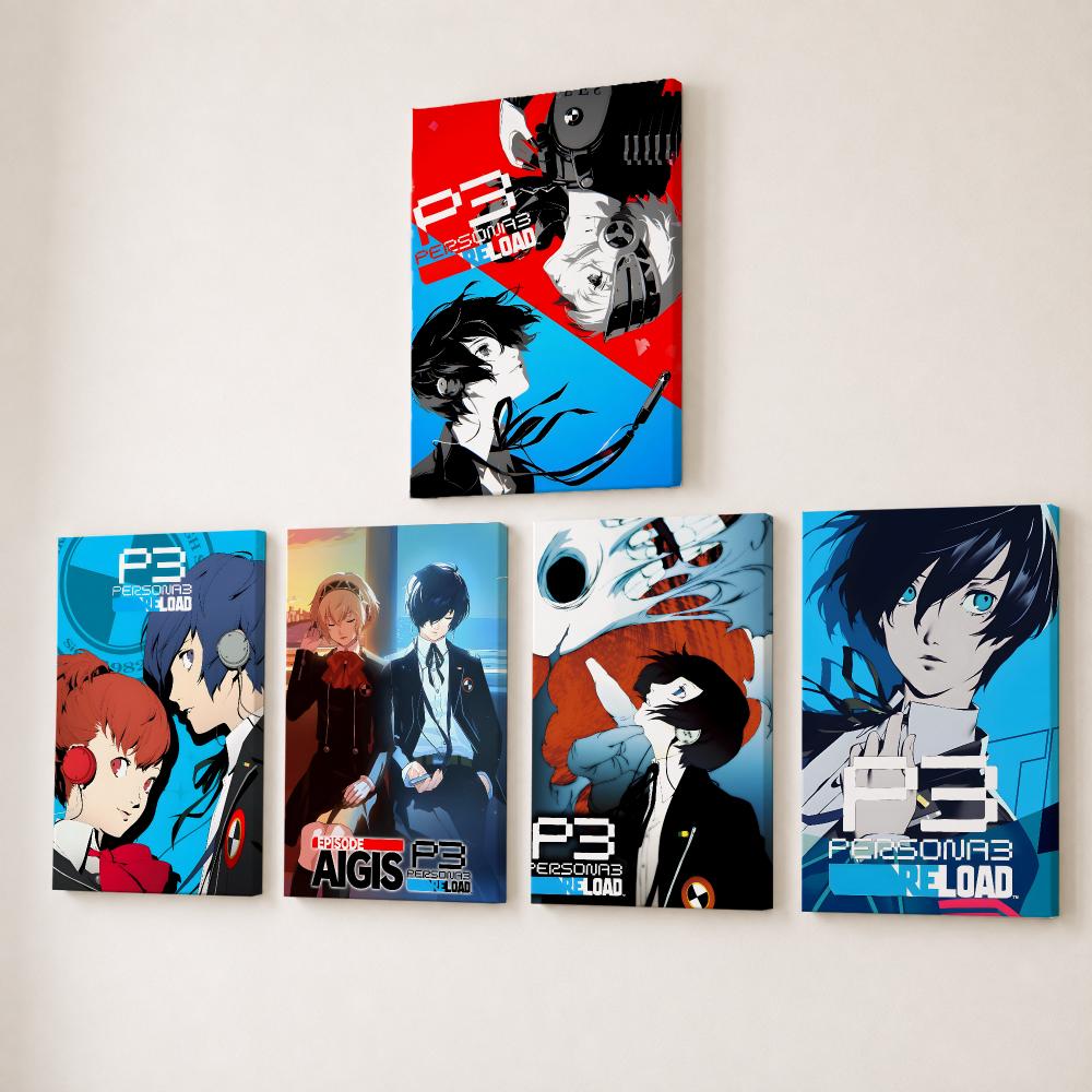 Video Game P-Persona 3 Paintin - Canvas Wrap Ready recension och pris