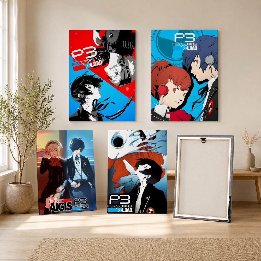Video Game P-Persona 3 Paintin - Canvas Wrap Ready recension och pris