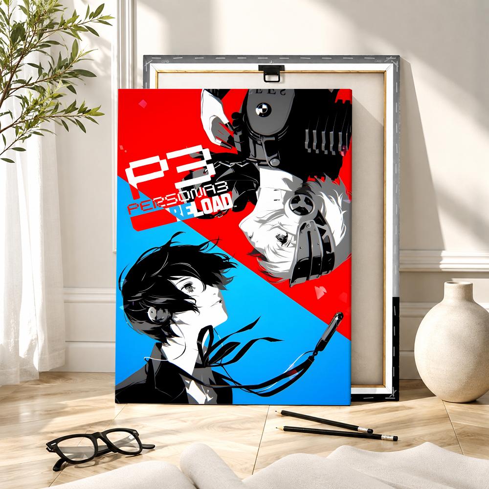 Video Game P-Persona 3 Paintin - Canvas Wrap Ready recension och pris