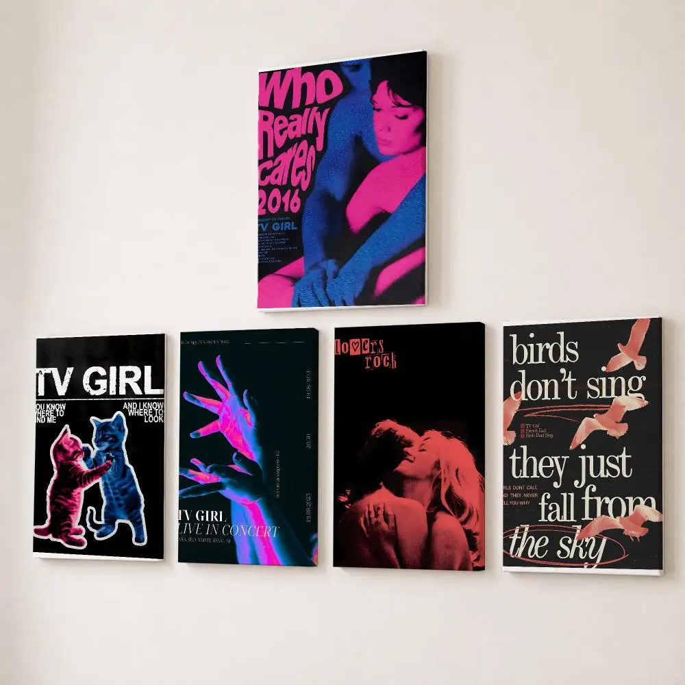 Music Band TV G-Girl Painting  - Canvas Wrap Ready recension och pris