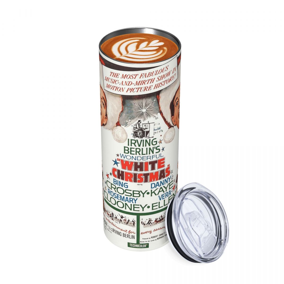 White Christmas - Bing Crosby, - Tumbler 20Oz White recension och pris