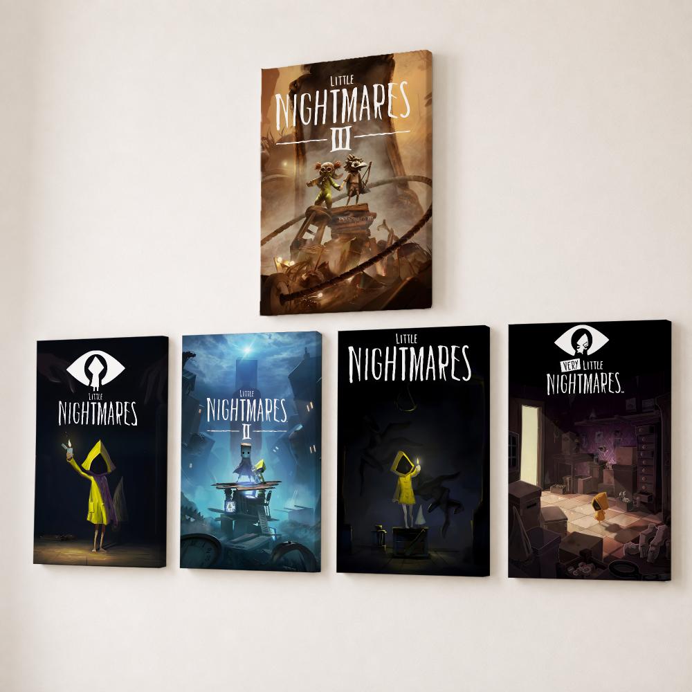 Game L-Little Nightmares Anime - Canvas Wrap Ready recension och pris