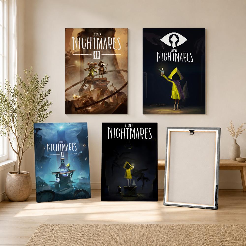 Game L-Little Nightmares Anime - Canvas Wrap Ready recension och pris