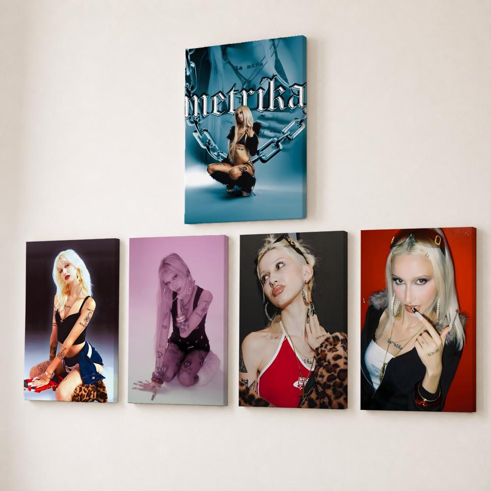 Rapper Singer M-Metrika Painti - Canvas Wrap Ready recension och pris
