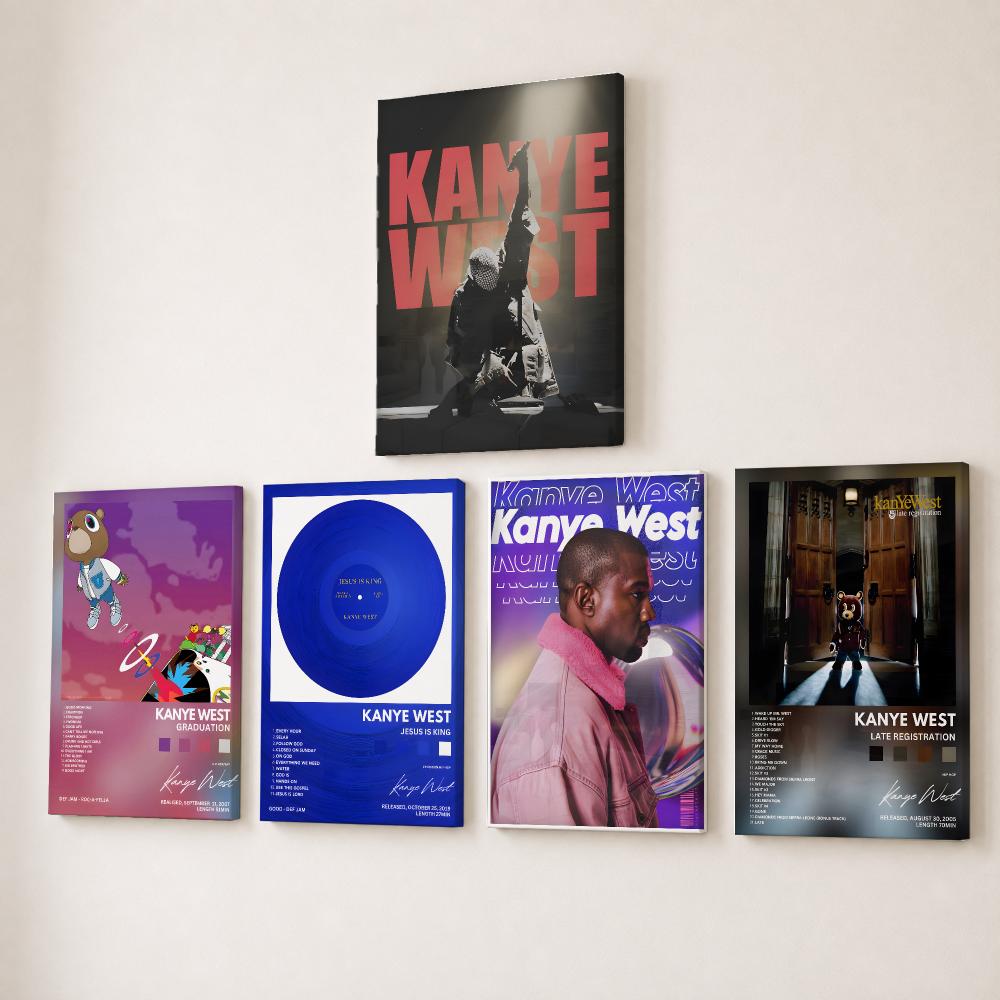 Rapper Singer K-Kanye West Pai - Canvas Wrap Ready recension och pris