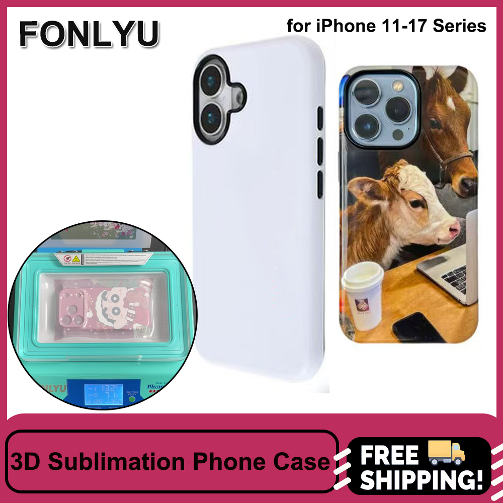 10PCS 2 in 1 3D Sublimation Bl - Phone Case Blank Print recension och pris