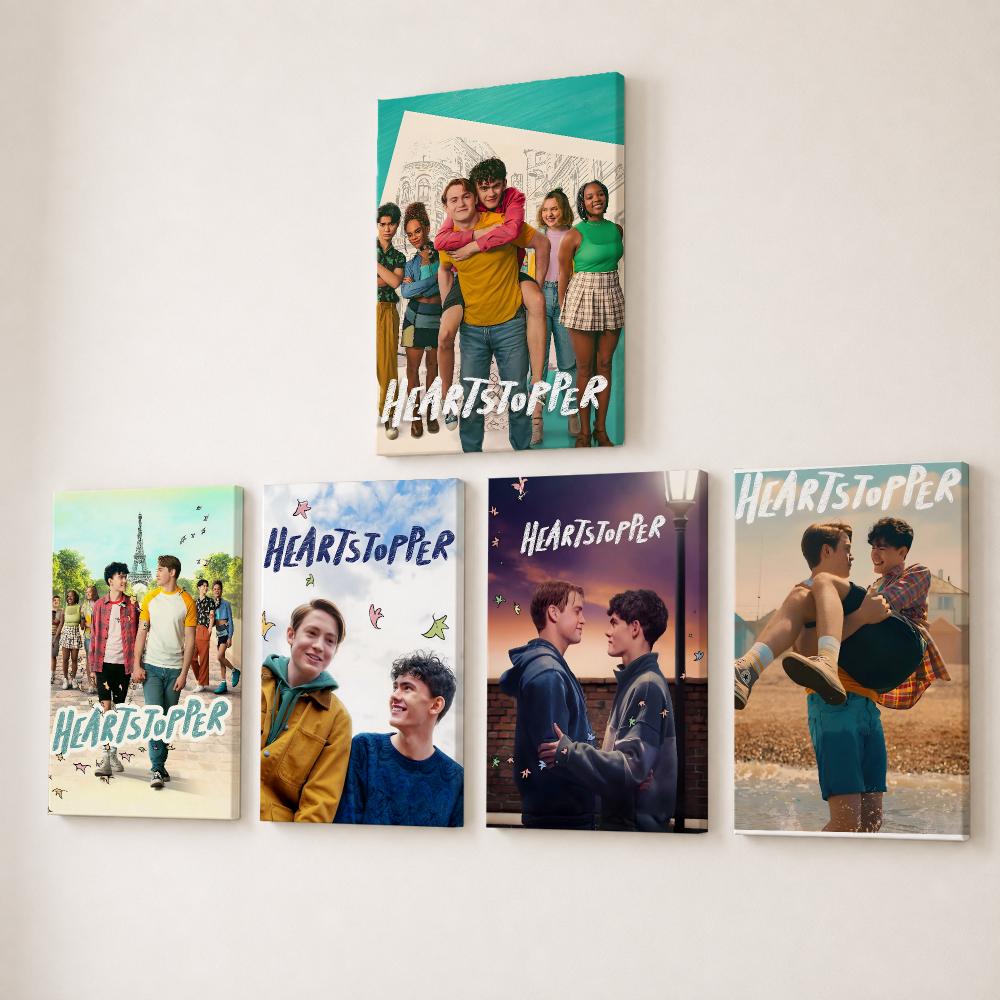 TV Hot H-Heartstopper Movie Pa - Canvas Wrap Ready recension och pris