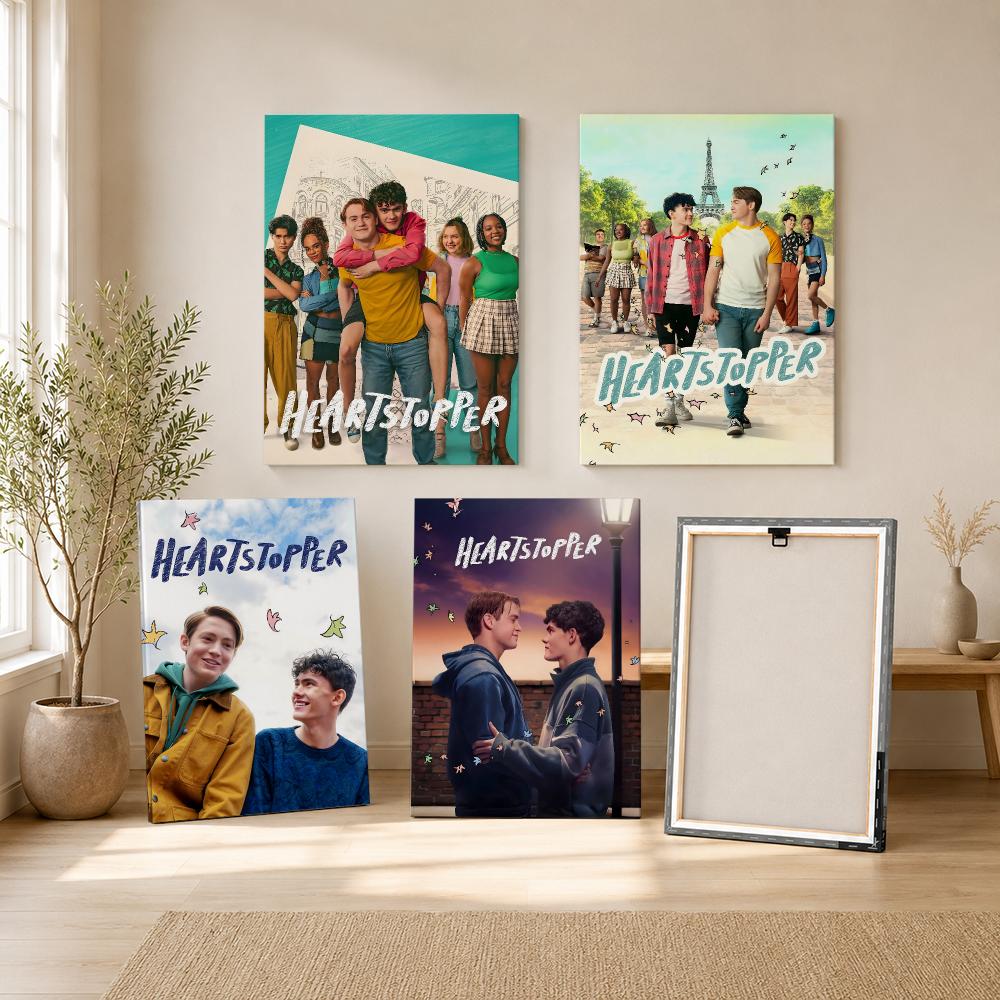 TV Hot H-Heartstopper Movie Pa - Canvas Wrap Ready recension och pris