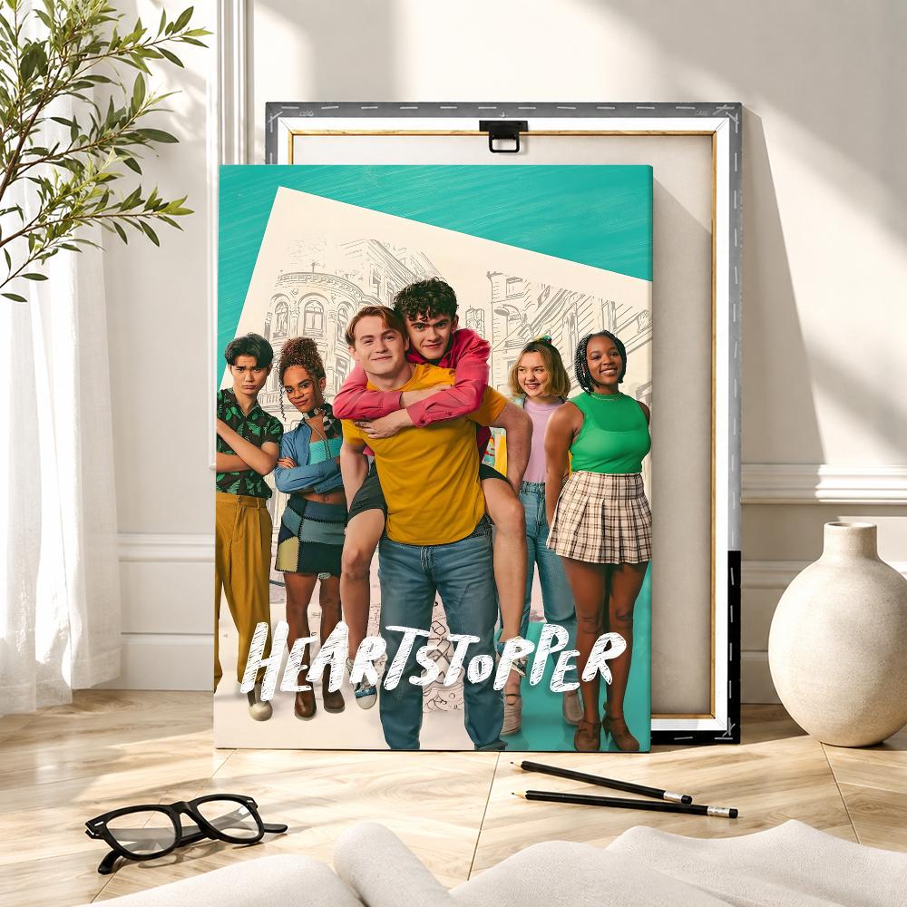 TV Hot H-Heartstopper Movie Pa - Canvas Wrap Ready recension och pris