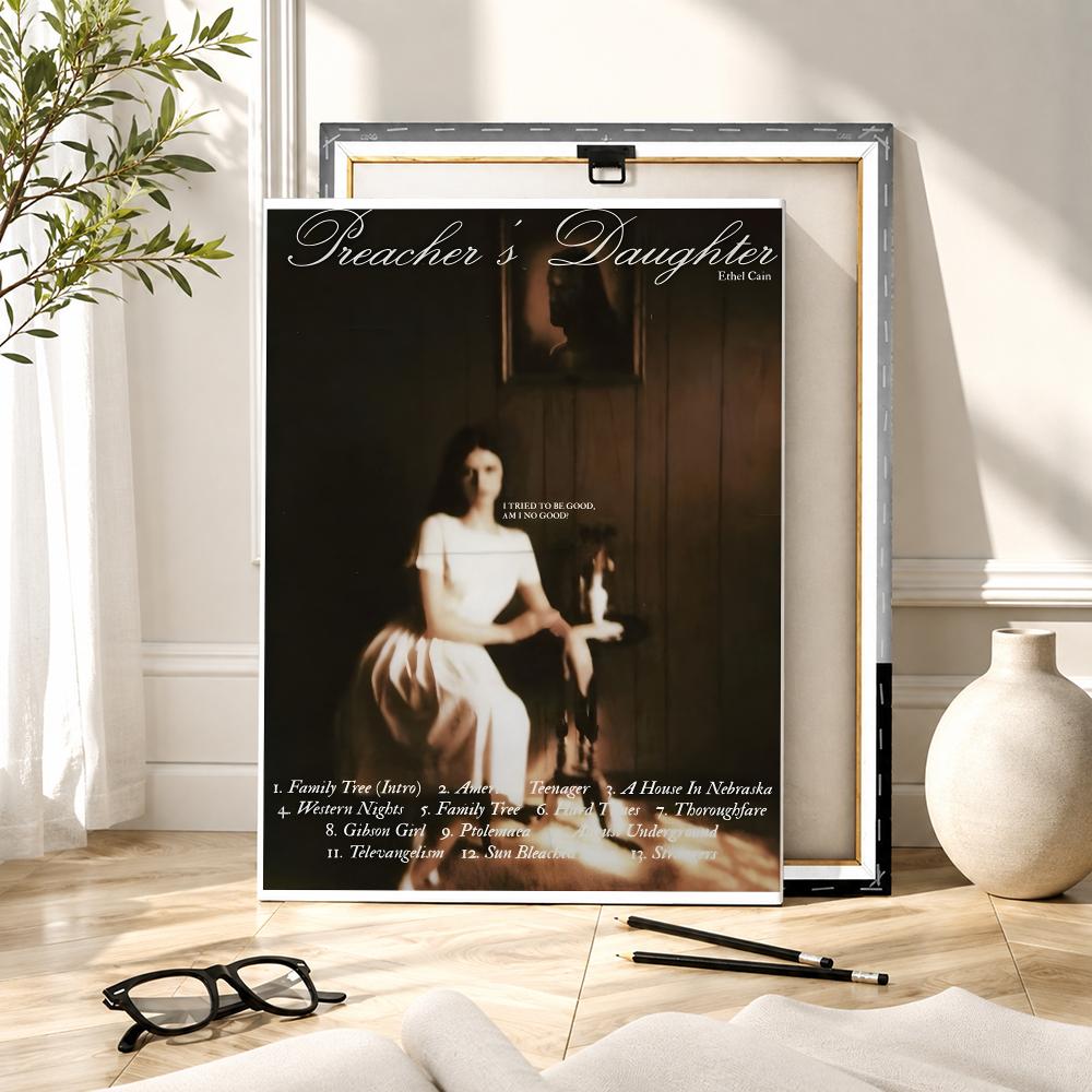 Singer E-Ethel Cain Painting C - Canvas Wrap Ready recension och pris