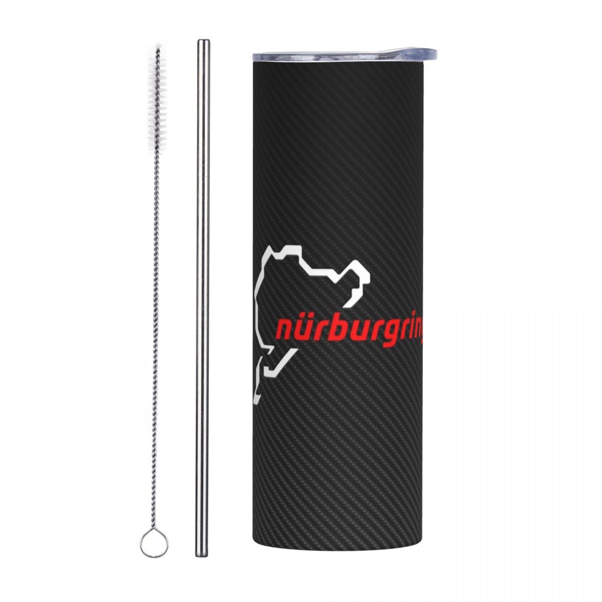 Nurburgring Carbon Fiber White - Tumbler 20Oz White recension och pris