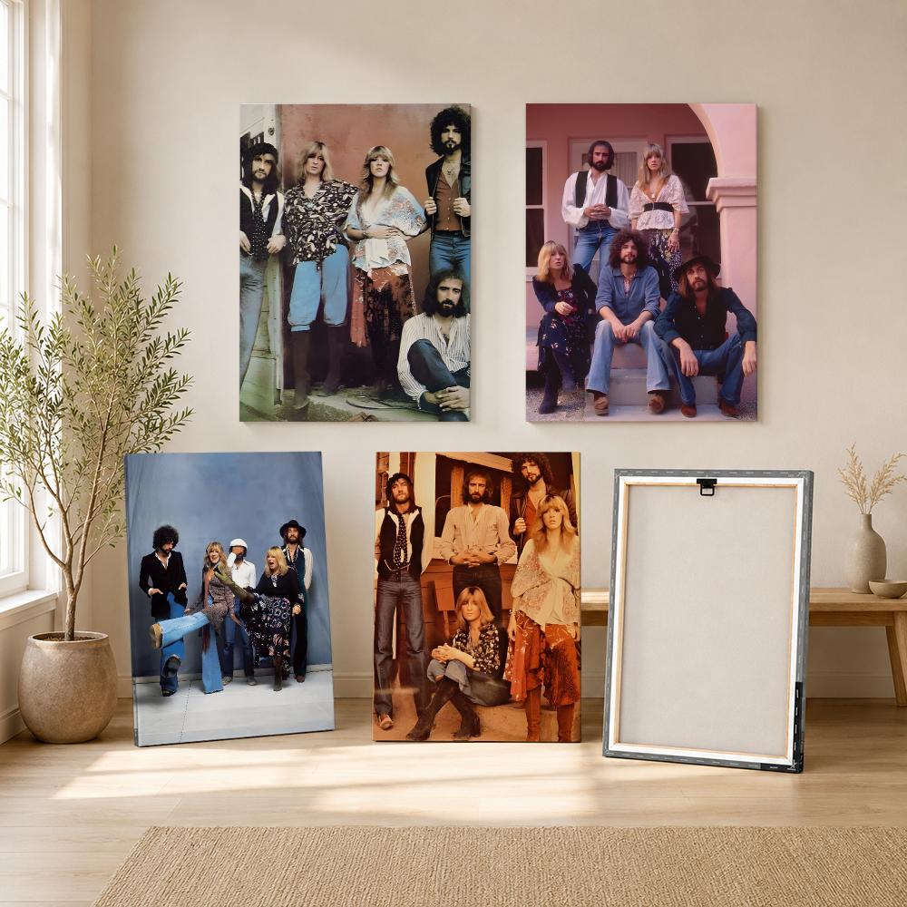 Rock Band F-Fleetwood Mac Pain - Canvas Wrap Ready recension och pris