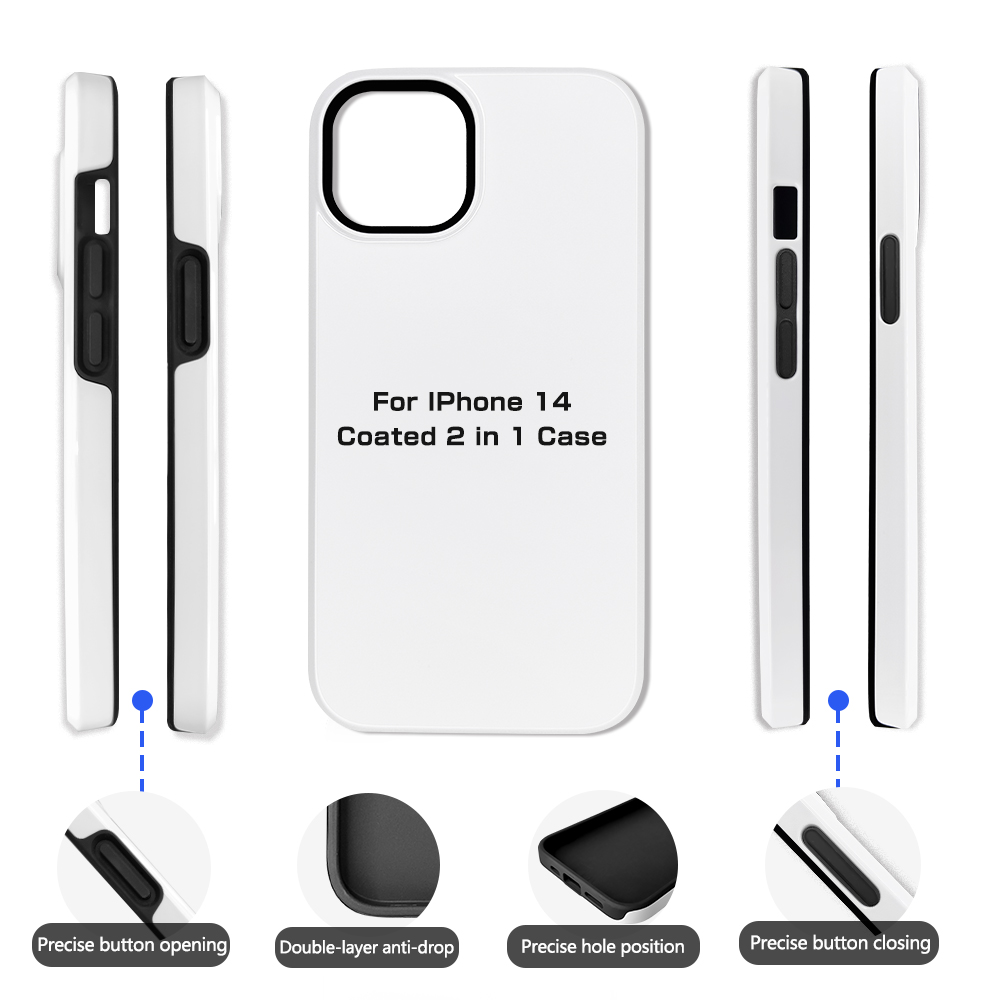 VORMIR 5pcs Coated 2 in 1 Blan - Phone Case Blank Print recension och pris