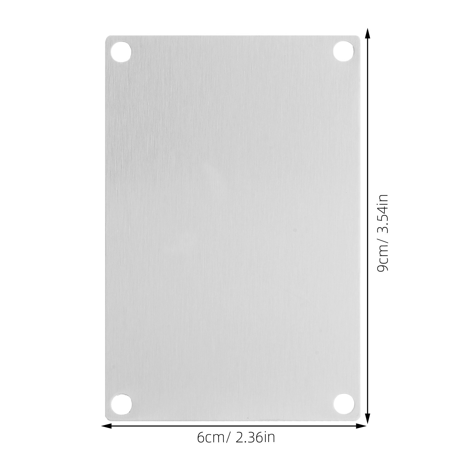 5Pcs Stainless Steel Blank Sig - Yard Sign Blank recension och pris