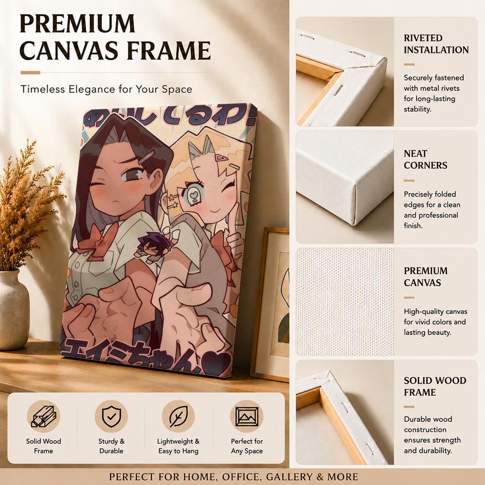 Anime I Love A-Amy Painting Ca - Canvas Wrap Ready recension och pris